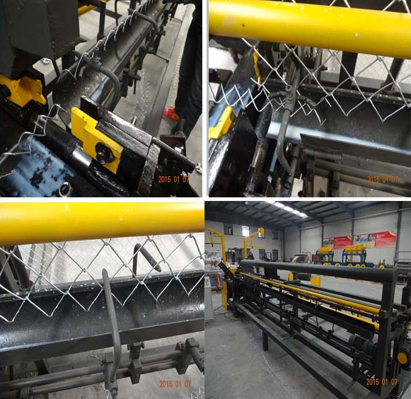 2m 4m width Full Automatic double wire feeding Chain Link Fence