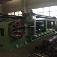 4300mm Weaving Mesh Width New Double Rack Drive Gabion Box Machine, Hexagonal Mesh Machine
