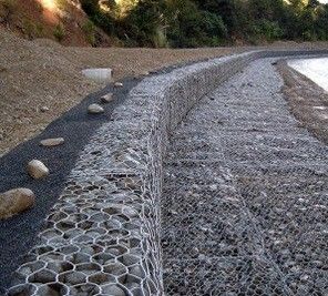 Anti-Flood Bank Protection Hot Galvanized Gabion Wire Mesh Box