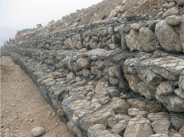 Anti-Flood Bank Protection Hot Galvanized Gabion Wire Mesh Box