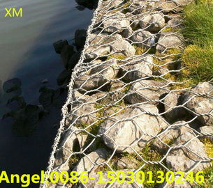 Low Price 80X100mm Galfan Hesco Gabion Box /Gabion Mesh Box Direct Factory from XM