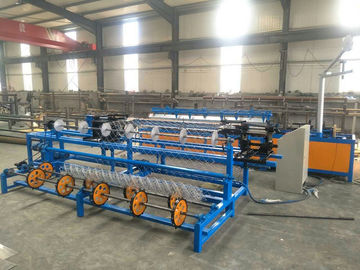 4M width Full Automatic double wire feeding chain link fence machine with best price