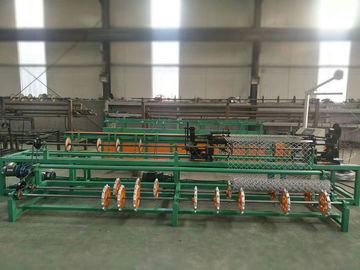 3m width full automatic single wire/double wire feeding chain link fence machine
