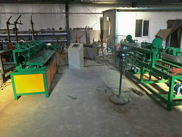 3m width single wire feeding PLC control full Automatic Chain Link Fence Machine