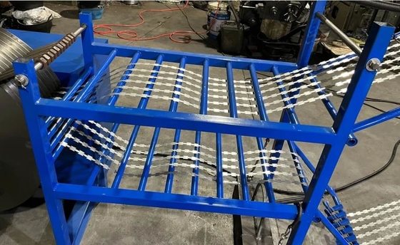 High Speed Razor Barbed Wire Mesh Making Machine Razor Barbed Wire Machine with Cheap Price From China