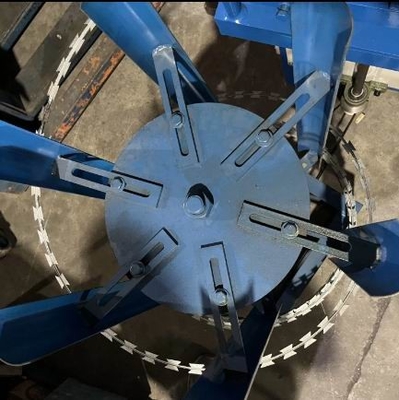 PLC Control High Speed Hot Dipped Galvanized Razor Barbed Wire Machine
