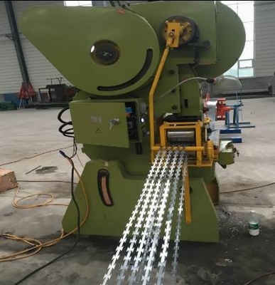 hot sale 9 trips Concertina Razor Barbed Wire Making Machine