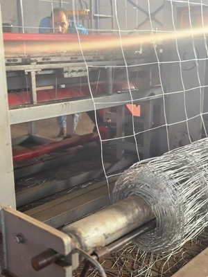 Automatic Hinge Joint Grassland Cattle Deer Hourse Fence Machine
