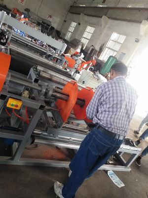 115 230mm width Full Automatic Brick Force  wire Mesh welding Making Machine to zimbabwe customer