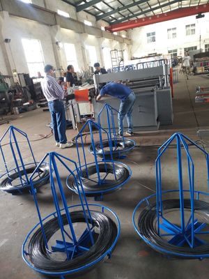 4 Rolls Together Easy Operation Brick Force Welding Wire Mesh Machine Price for Zimbabwe