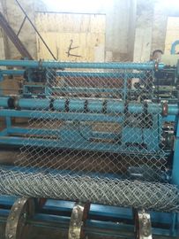 3m width Full Automatic double wire feeding Chain Link Fence Making Machine