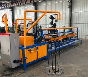 Fully-Automatic PLC control double wire feeding Chain Link Fence Machine