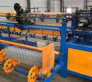 2m-4m width Double wire feeding Fully Automatic Chain Link Fence  Machine