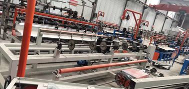 4m Width Full Automatic PLC control double wire feeding Chain Link Fence machine