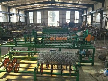 3m Width Full Automatic PLC single wire feeding Chain Link Fence machine