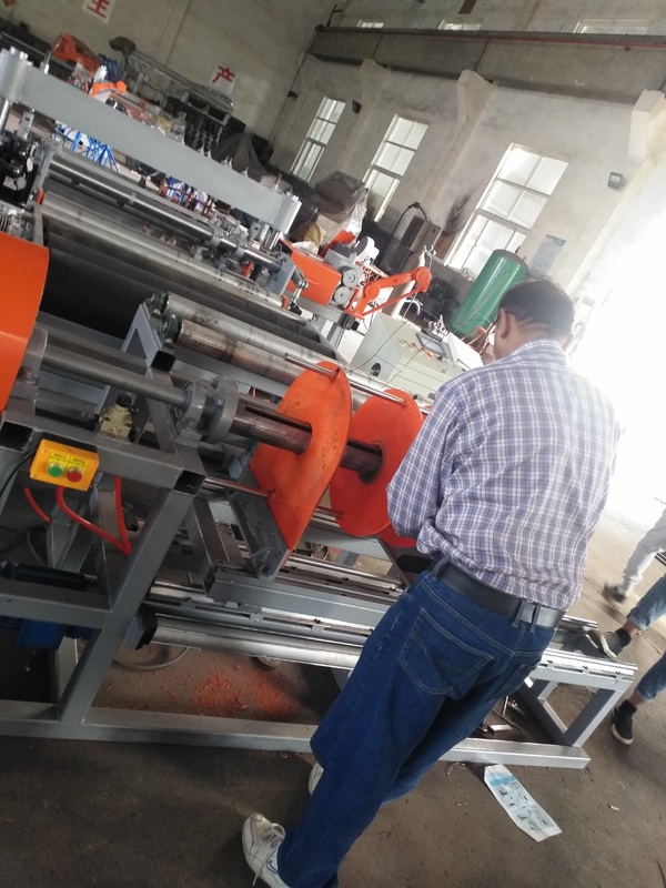 115 230mm width Full Automatic Brick Force  wire Mesh welding Making Machine to zimbabwe customer