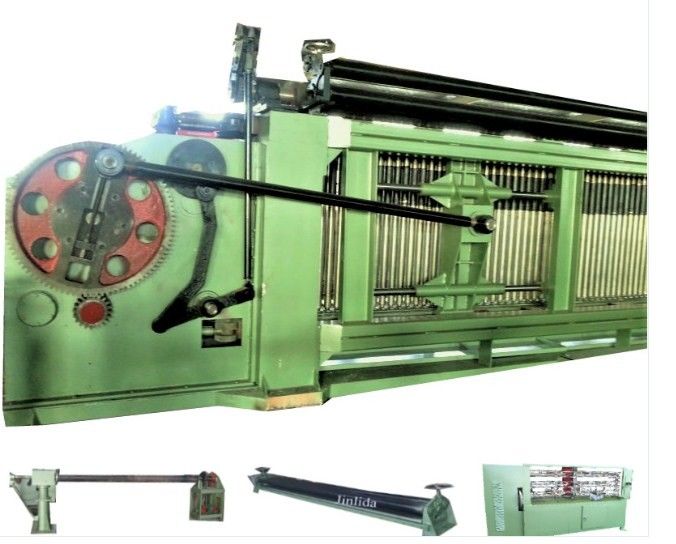 4300mm Weaving Mesh Width New Double Rack Drive Gabion Box Machine, Hexagonal Mesh Machine