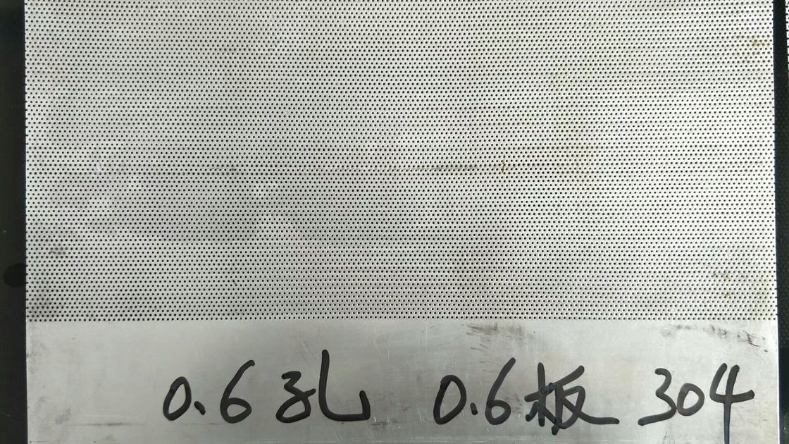 Galvanized /stainless steel Perforated Metal Sheet with 0.6mm Hole for Filtration