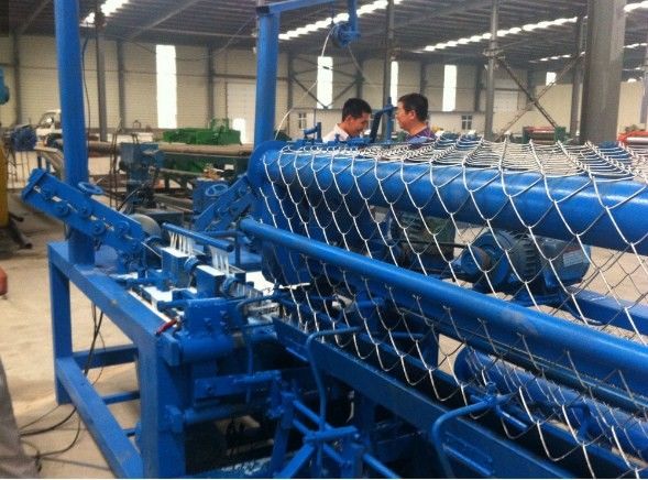 3m width Fully-Automatic double wire feeding Chain Link Fence Machine with Factory Best Price